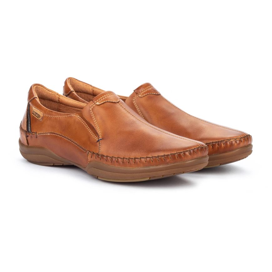 Men's Pikolinos SAN TELMO Moccasins Brown | NZ Y1259Q8